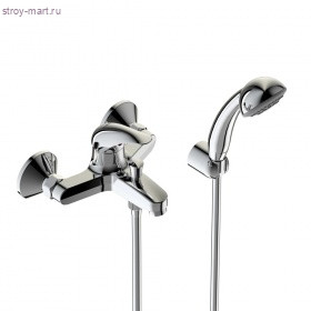 Смеситель одноручный для ванны Орион хром к/затвор кор/излив L=112мм Vidima ВА004АА Смеситель одноручный для ванны Орион хром к/затвор кор/излив L=112мм Vidima ВА004АА