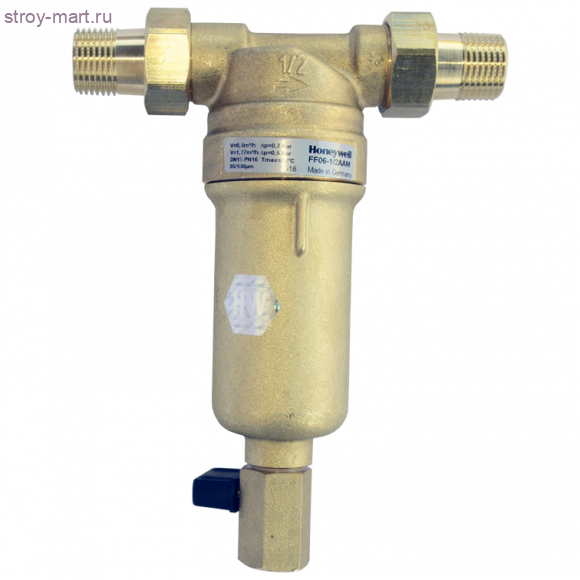 Фильтр сетчатый для г/в FF06 с обрат промыв Ду 25 Ру25 НР/НР Honeywell FF06-1AAM Фильтр сетчатый для г/в FF06 с обрат промыв Ду 25 Ру25 НР/НР Honeywell FF06-1AAM