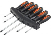 Набор отверток, CrV, двухкомпонентные рукоятки, 6 шт / Sparta. 13307 - С-000070957 Набор отверток, CrV, двухкомпонентные рукоятки, 6 шт / Sparta. 13307 - С-000070957