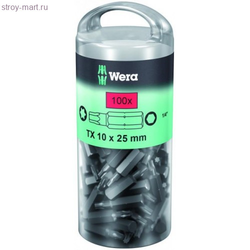 Набор бит 867/1 Z TX 15 DIY 100 072447 - WE-072447 Набор бит 867/1 Z TX 15 DIY 100 072447 - WE-072447