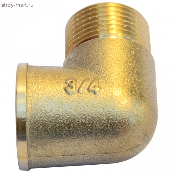 Угольник латунь Ду 25 ВР/НР Faro STC 5606 - 4606034006375 Угольник латунь Ду 25 ВР/НР Faro STC 5606 - 4606034006375