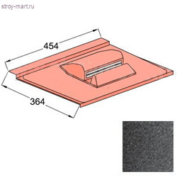 Вентилятор подкровельного простанства Decra Classic 423x410 мм Античный серый - С-000113296 Вентилятор подкровельного простанства Decra Classic 423x410 мм Античный серый - С-000113296