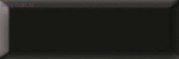Metro black 01 Плитка настенная 10x30