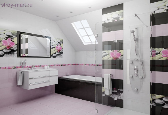 Porto Bambu and Orchid listwa Бордюр 6х60 Porto Bambu and Orchid listwa Бордюр 6х60