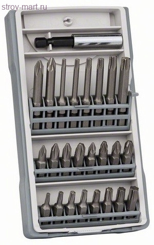 Набор из 25 насадок-бит - 2607017037 Набор из 25 насадок-бит - 2607017037