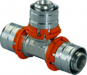 Тройник МП латунь MLC Дн 32 пресс Uponor 1015073 - 027-6779