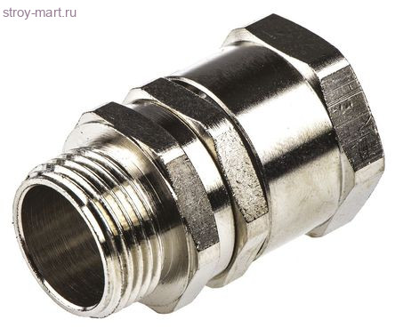 Соединитель латунь/никель Ду15 м/р американка - 027-8238 Соединитель латунь/никель Ду15 м/р американка - 027-8238