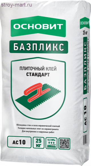 ОСНОВИТ БАЗПЛИКС Т-10 25 kg ОСНОВИТ БАЗПЛИКС Т-10 25 kg