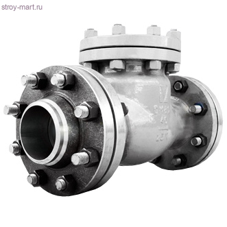 Клапан обратный стальной 19с53нж Ду50 Ру40 - 019-0527