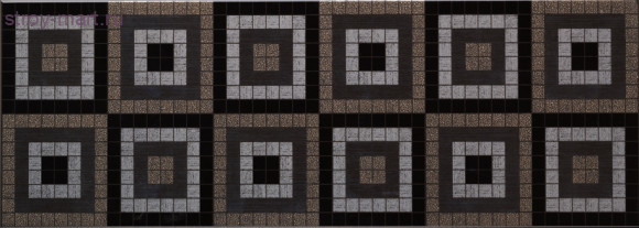 Dec.Matrix Negro Декор 25х70 Dec.Matrix Negro Декор 25х70