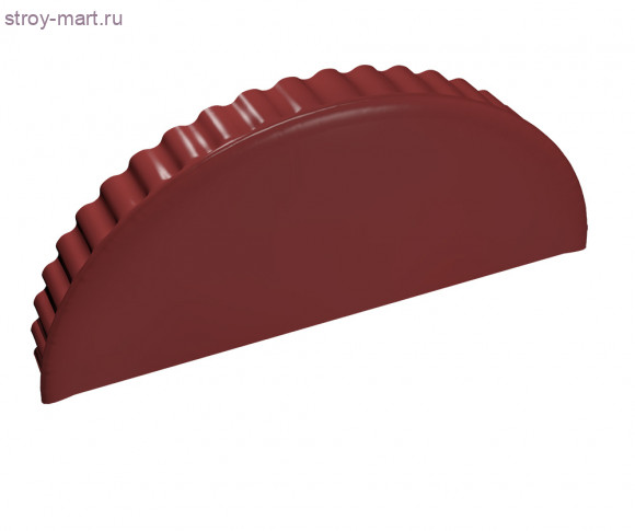 Заглушка к полукруг. коньку торцевая, Safari - С-000132631 Заглушка к полукруг. коньку торцевая, Safari - С-000132631