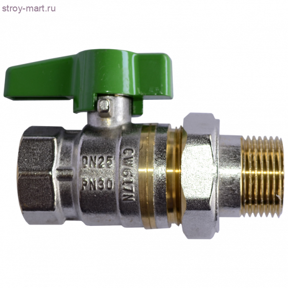 Кран шаровой латунь Uno+ 1757 Ду 15 ВР/американка бабочка STC 1757 - 4606034145333 Кран шаровой латунь Uno+ 1757 Ду 15 ВР/американка бабочка STC 1757 - 4606034145333