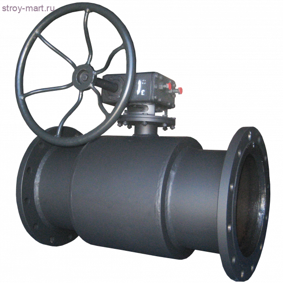 Кран шаровой сталь 11с67п Ду 300 Ру16 фл с редуктором Titan - 007-5925 Кран шаровой сталь 11с67п Ду 300 Ру16 фл с редуктором Titan - 007-5925