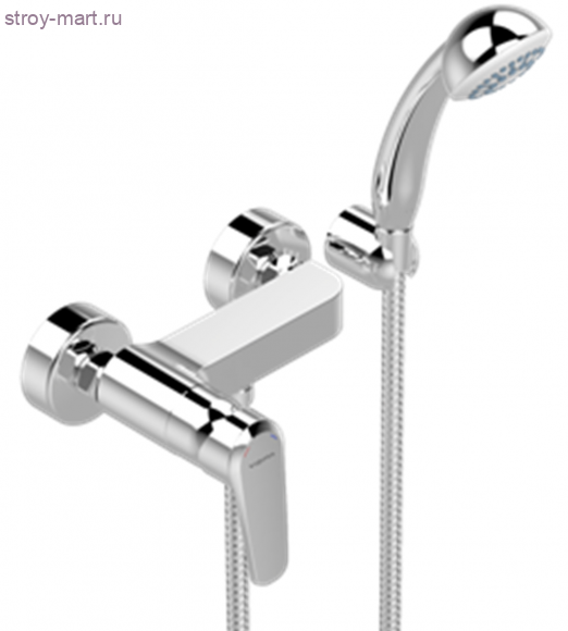 Смеситель одноручный для душа Баланс/Balance хром к/затвор Vidima BA266AA Смеситель одноручный для душа Баланс/Balance хром к/затвор Vidima BA266AA