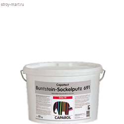 Capatect-Buntstein-Sockelputz 691 25 кг, 1 под.-24 меш. - С-000043357 Capatect-Buntstein-Sockelputz 691 25 кг, 1 под.-24 меш. - С-000043357