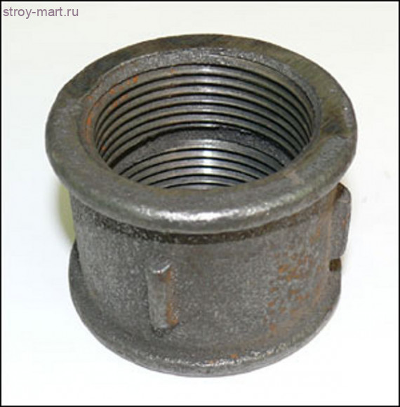 Муфта чугунная ГОСТ 8954-75 (8957-75) - Ду20 CDBB0112A20002 Муфта чугунная ГОСТ 8954-75 (8957-75) - Ду20 CDBB0112A20002