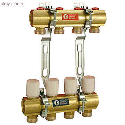 Узел коллекторный латунь R553D Ду1x18/2 Giacomini R553Y002 Узел коллекторный латунь R553D Ду1x18/2 Giacomini R553Y002