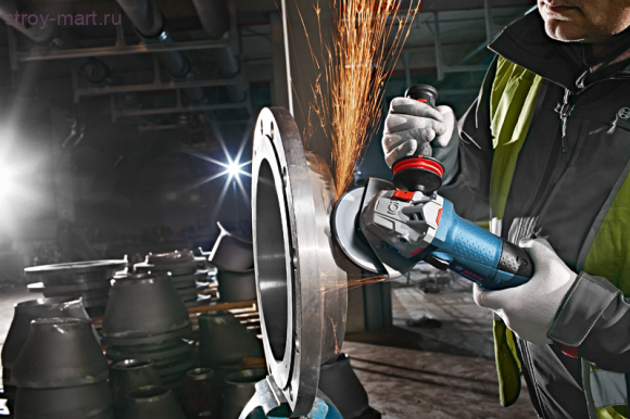 Угловая шлифмашина Bosch GWS 12-125 CIEX Professional - 601794102 Угловая шлифмашина Bosch GWS 12-125 CIEX Professional - 601794102