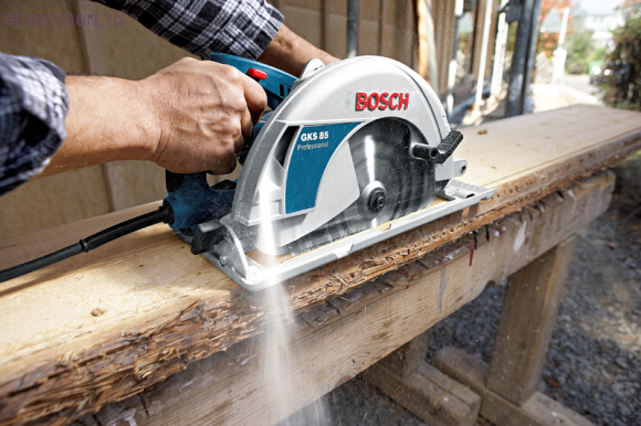 Ручная циркулярная пила Bosch GKS 85 Professional - 060157A000 Ручная циркулярная пила Bosch GKS 85 Professional - 060157A000