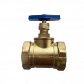 Клапан запорный латунь Ду25 Ру16 м/м 15б3р - 007-5012
