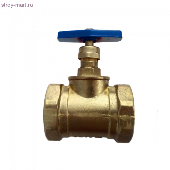 Клапан запорный латунь Ду25 Ру16 м/м 15б3р - 007-5012 Клапан запорный латунь Ду25 Ру16 м/м 15б3р - 007-5012