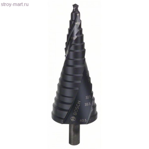 Ступ сверло HSS-AlTiN 16 ступ M10-M40 - 2608588071 Ступ сверло HSS-AlTiN 16 ступ M10-M40 - 2608588071