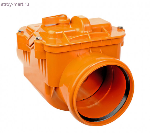 Клапан PP-H коричневый обратный для НПВХ и PP-H Дн 110 в комплекте - 027-7924 Клапан PP-H коричневый обратный для НПВХ и PP-H Дн 110 в комплекте - 027-7924