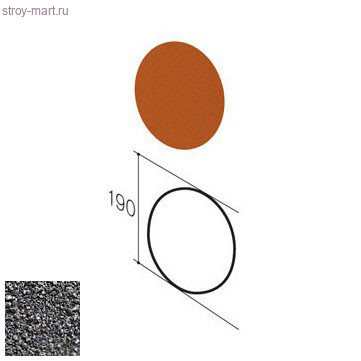 Заглушка конька 190 Gerard (Sable 111) - С-000115674 Заглушка конька 190 Gerard (Sable 111) - С-000115674