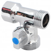 Кран шаровой бытовой латунь 9080 Ду 1/2х3/4х1/2 НР STC 9080 - 4606034141151 Кран шаровой бытовой латунь 9080 Ду 1/2х3/4х1/2 НР STC 9080 - 4606034141151