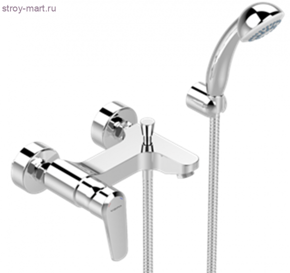 Смеситель одноручный для душа Баланс/Balance хром к/затвор лит излив Vidima BA267AA Смеситель одноручный для душа Баланс/Balance хром к/затвор лит излив Vidima BA267AA