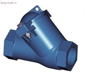 Клапан обратный чугун CBL4140 Ду 40 Ру10 ВР/ВР шаровой Tecofi CBL4140-0040