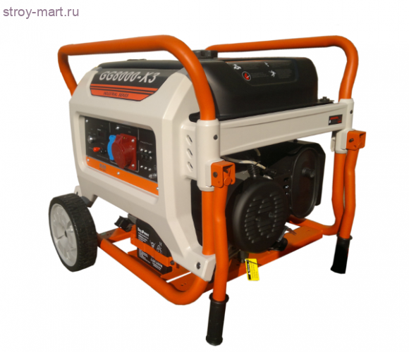 Газовый генератор резервного электроснабжения с воздушным охлаждением GG8000-X3 (6,0 кВт) Газовый генератор резервного электроснабжения с воздушным охлаждением GG8000-X3 (6,0 кВт)