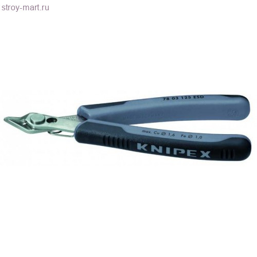 Кусачки для электроники прецизионные, антистатические 78 03 125 ESD - KN-7803125ESD Кусачки для электроники прецизионные, антистатические 78 03 125 ESD - KN-7803125ESD
