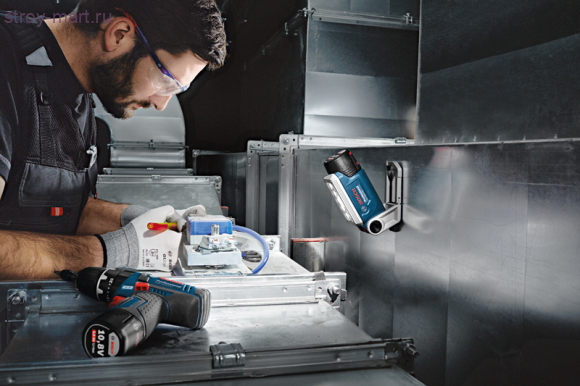 Аккумуляторный фонарь Bosch GLI DeciLED Professional - 06014A0000 Аккумуляторный фонарь Bosch GLI DeciLED Professional - 06014A0000