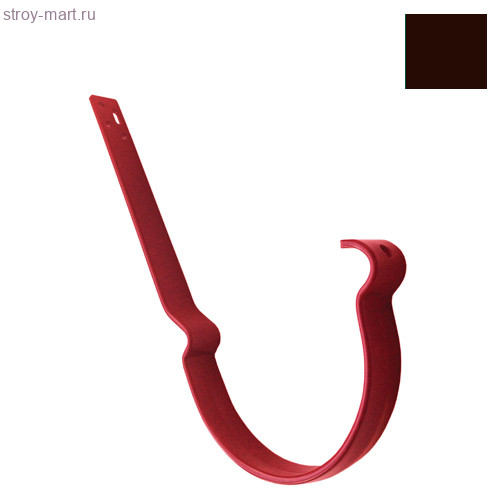 Grand Line крюк желоба длинный 210 мм 125 мм RR 32 темно-коричневый - С-000089939 Grand Line крюк желоба длинный 210 мм 125 мм RR 32 темно-коричневый - С-000089939