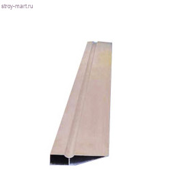 Правило алюм. «Трапеция» с ребром жесткости 100 см / 020620-100 - С-000075658