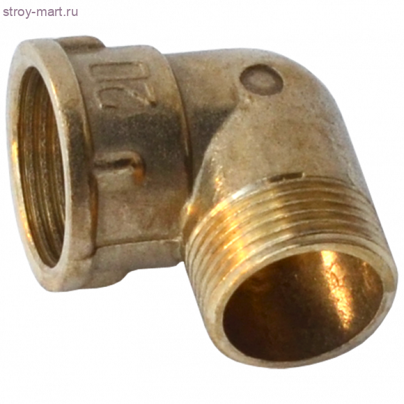 Угольник латунь Ду 25 ВР/НР - 027-8264