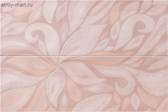 Decor Caribe Rosa Панно (из 2 пл) 50х75 Decor Caribe Rosa Панно (из 2 пл) 50х75