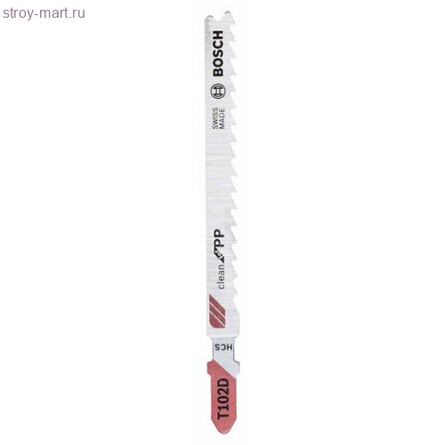 Набор пил 5шт T102D CleanPP - 2608667444 Набор пил 5шт T102D CleanPP - 2608667444