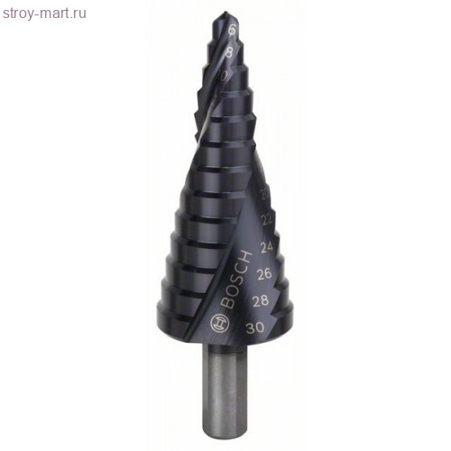 Ступ сверло HSS-AlTiN 13 ступ 6-30 мм - 2608588067 Ступ сверло HSS-AlTiN 13 ступ 6-30 мм - 2608588067