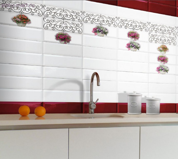 Tea 02 Glass Fosker Decor Декор 10x30 Tea 02 Glass Fosker Decor Декор 10x30