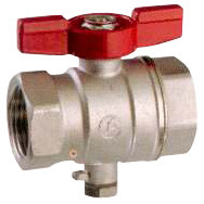 Кран шаровой латунь R251T Ду 20 ВР бабочка для маевского Giacomini R251TY004 Кран шаровой латунь R251T Ду 20 ВР бабочка для маевского Giacomini R251TY004