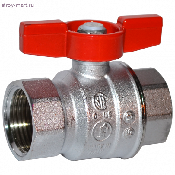 Кран шаровой латунь R851 Ду 15 ВР/ВР полный проход бабочка Giacomini R851X023 - 4606034160084 Кран шаровой латунь R851 Ду 15 ВР/ВР полный проход бабочка Giacomini R851X023 - 4606034160084