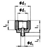 Переходник для манометра латунь G1/2хМ20х1,5 ВР/НР Wika - 012-0026 Переходник для манометра латунь G1/2хМ20х1,5 ВР/НР Wika - 012-0026