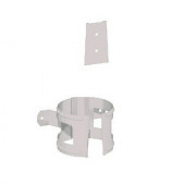 МП, Держатель трубы D 100 (на дерево) RAL9010 - С-000112396 МП, Держатель трубы D 100 (на дерево) RAL9010 - С-000112396