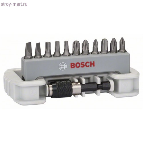 Набор бит-12 PH,PZ1,T,S+быстросмен держ - 2608522130 Набор бит-12 PH,PZ1,T,S+быстросмен держ - 2608522130