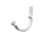 AS Крюк желоба короткий (180мм) 90/125 RR 20 белый - С-000100051