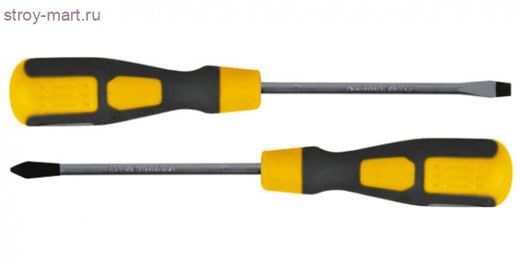 Отвертка FIT «Стайл-2, PH2 6х38мм CrV жало, пластиковая прорезиненная ручка / 55247 - С-000118236 Отвертка FIT «Стайл-2, PH2 6х38мм CrV жало, пластиковая прорезиненная ручка / 55247 - С-000118236