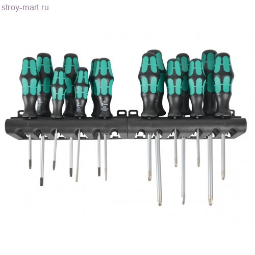 WERA набор отверток Kraftform Big Pack 300 14 предметов 105630 - WE-105630