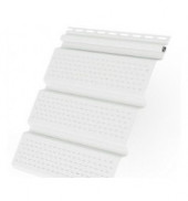 AS Софит с полной перфорацией 303х2400мм ПЭ RR 20 белый - С-000100097